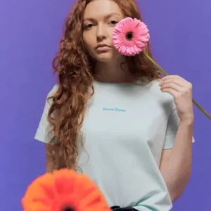 la-gentle-factory-tee-shirt-prune-flower-power