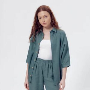la-gentle-factory-chemise-lily-kaki-en-lin
