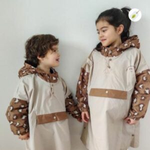 poule-party-ponchos-de-pluie-leopard