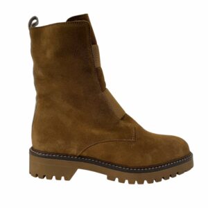 REQINS - BOOTS DUSKY CUIR VELOUR - NOISETTE