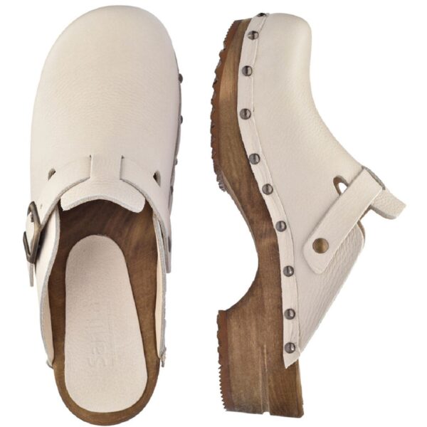sabots-wood-kristel-blanc