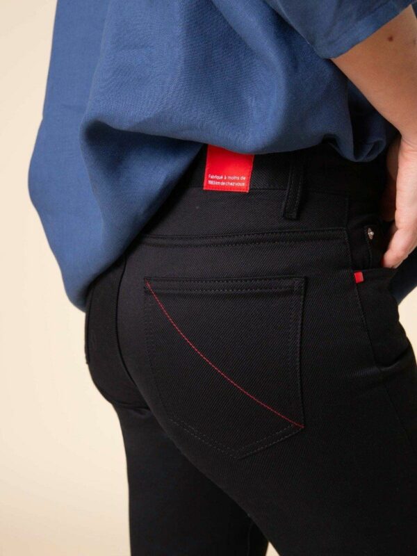1083 - Pantalon 254 Fuselé - Noir – Image 2