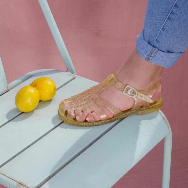 meduse-sandales-sun-enfant-dore-paillete