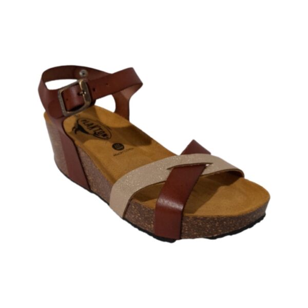 PLAKTON - Sandales So Final Oro Camello – Image 2