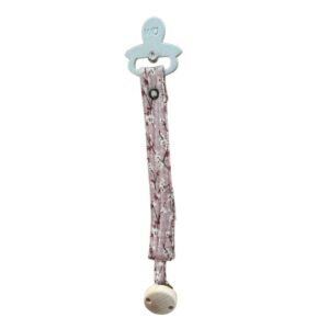 attache-tetine-pink-flowers