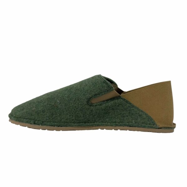 FRODDO - CHAUSSONS - SLIP ON WOOLY BAREFOOT - GREEN – Image 2
