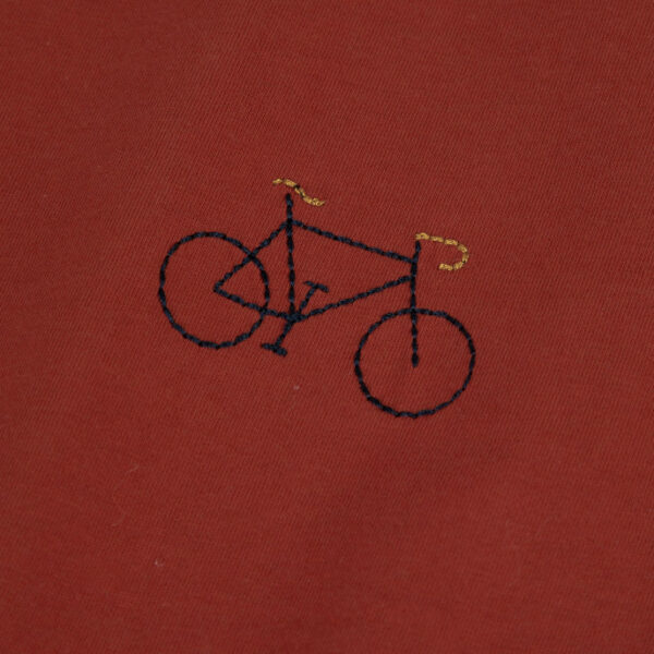 faguo-arcy-t-shirt col rond rouge