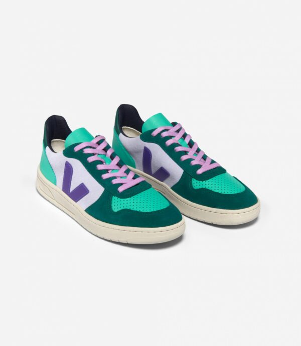 VEJA - Baskets V10 Suede - Multico Purple Pierre – Image 2