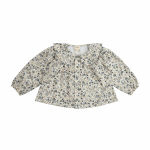 wooly organic-shirt-with-raffle-olive-green-flowers