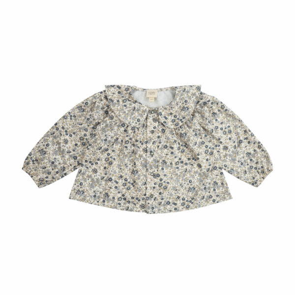 wooly organic-shirt-with-raffle-olive-green-flowers