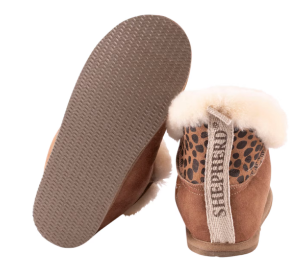 SHEPHERD - Bella Pantoufles - Antique Cognac - Léopard – Image 2
