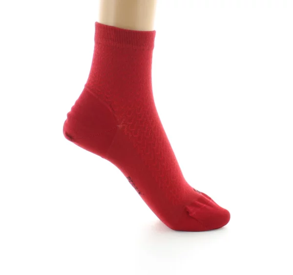 perrin-socquettes-femme-en-soi-naturelle-rouge