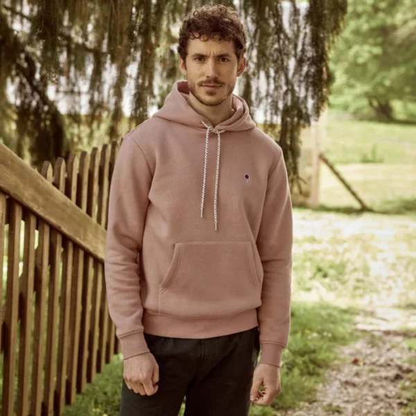 FAGUO - Dirac - Sweat à capuche rose – Image 3