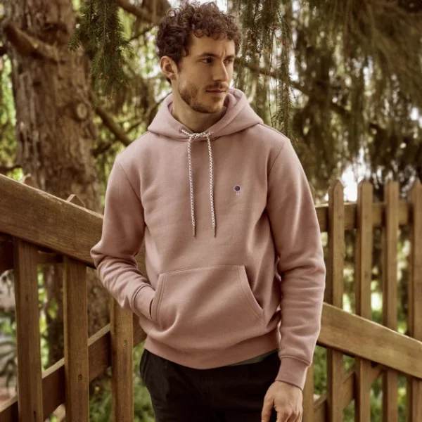 FAGUO - Dirac - Sweat à capuche rose – Image 2