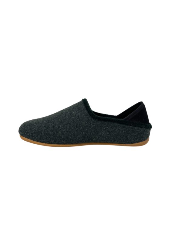 MAISON DE L'ESPADRILLE - MULE FEUTRE - KAKI – Image 2