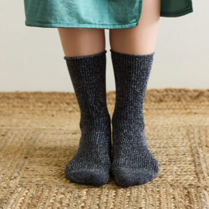 klue-chaussettes-a-paillettes-gris-anthracite