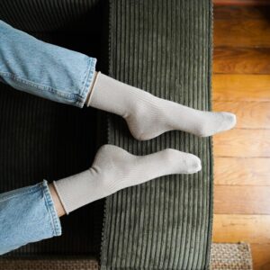 KLUE - Chaussettes à paillettes - Beige