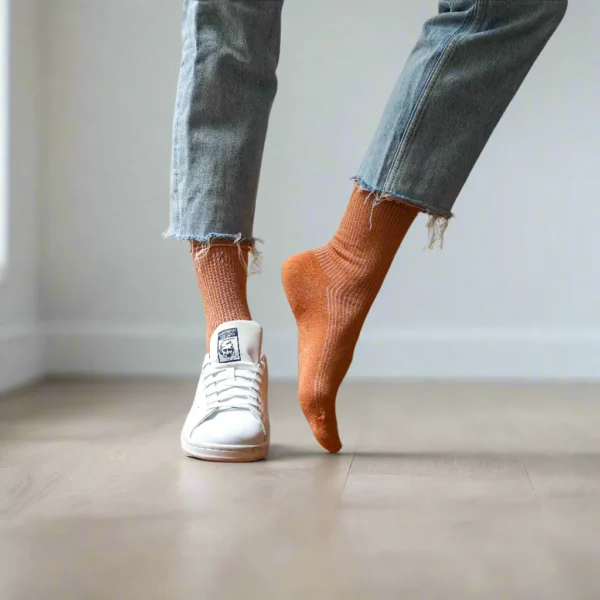 klue-chaussette-bamboo-lurex-g-terracotta