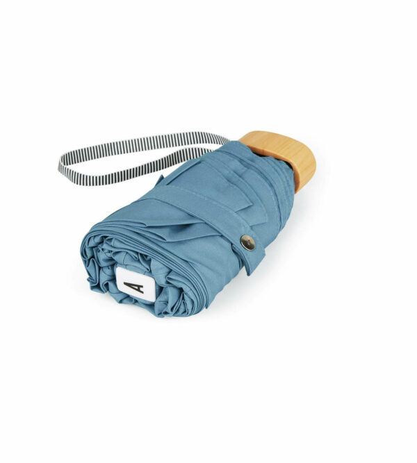 ANATOLE - Mini parapluie bleu gris - Victor – Image 2