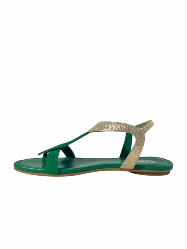 REQINS - Sandales Bernie - Gazon Or – Image 3