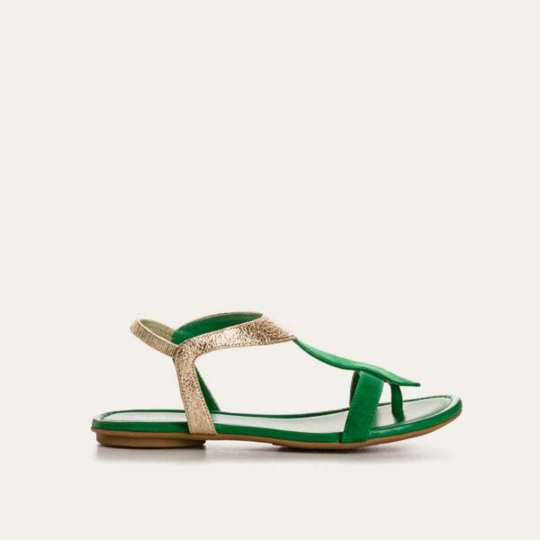 REQINS - Sandales Bernie - Gazon Or – Image 2