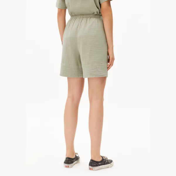 ARMEDANGELS - Short en mousseline Teonaa - Seagreen – Image 2