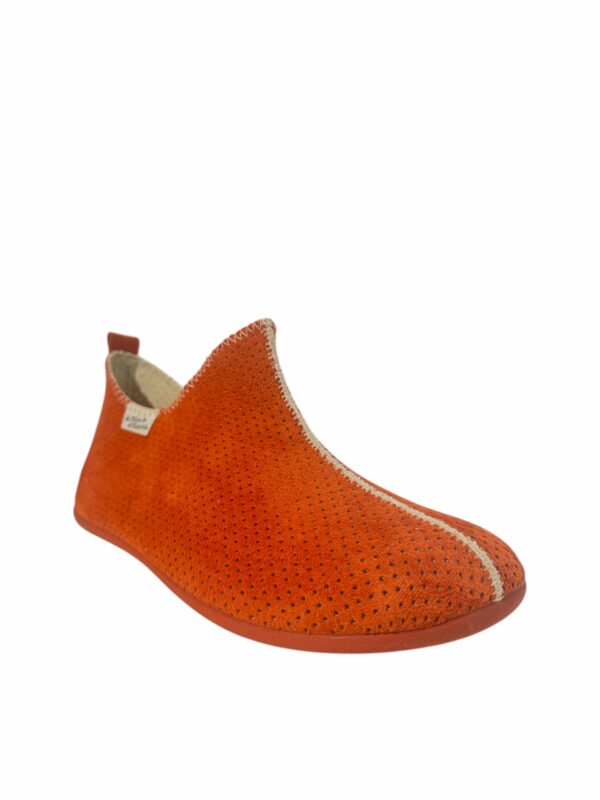 LA MAISON DE L'ESPADRILLE - Bottillon Perforé 2180 - Orange – Image 2