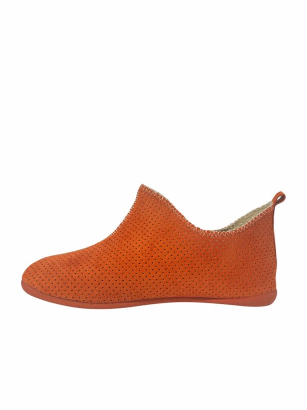 LA MAISON DE L'ESPADRILLE - Bottillon Perforé 2180 - Orange – Image 3