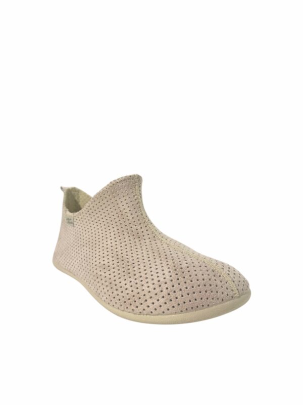 LA MAISON DE L'ESPADRILLE - Bottillon Perforé 2180 - Ecru – Image 2