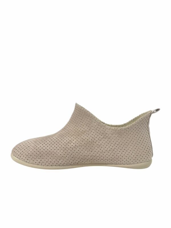 LA MAISON DE L'ESPADRILLE - Bottillon Perforé 2180 - Ecru – Image 3