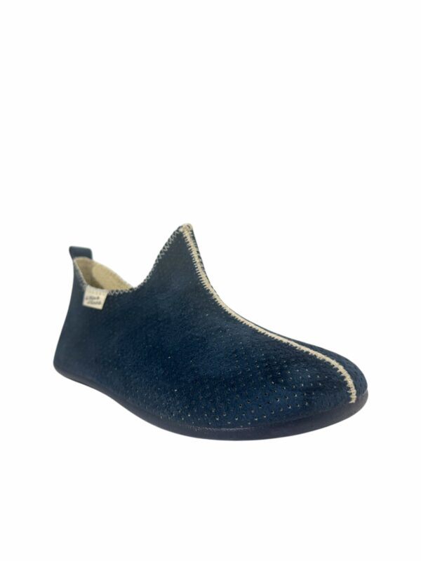 LA MAISON DE L'ESPADRILLE - Bottillon Perforé 2180 - Marine – Image 2