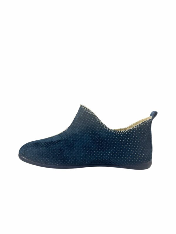 LA MAISON DE L'ESPADRILLE - Bottillon Perforé 2180 - Marine – Image 3