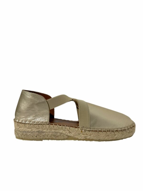 LA MAISON DE L'ESPADRILLE - Espadrille Elastique - Or