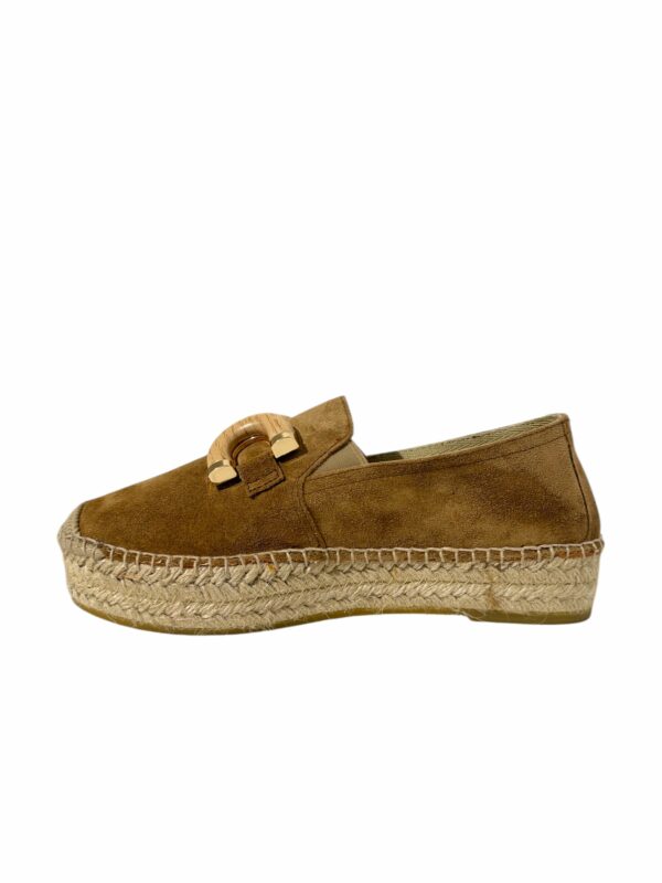 LA MAISON DE L'ESPADRILLE - Mocassin boucle - Cuero – Image 3