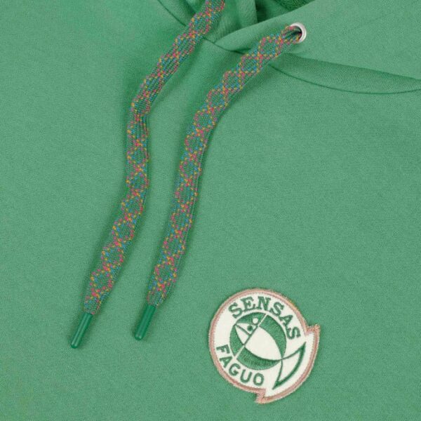 FAGUO - Sweat à capuche Dirac - Vert – Image 3