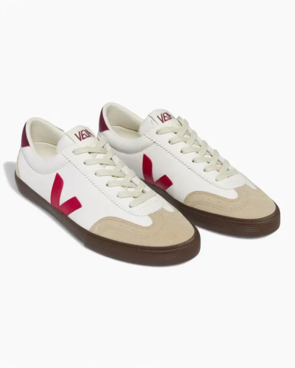 VEJA - Baskets Volley - White pekin bark – Image 2