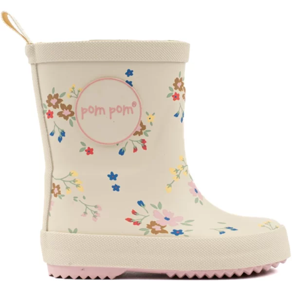 POM POM - Bottes en caoutchouc - Fleurs AOP – Image 2