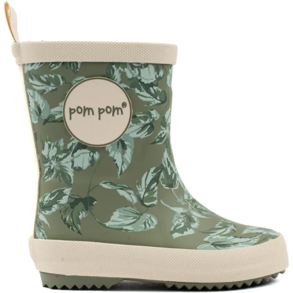 POM POM - Bottes en caoutchouc -Camo ortie AOP – Image 2