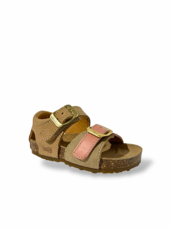 BOPY - Sandales Edouarvelo - Rose/Cognac – Image 2