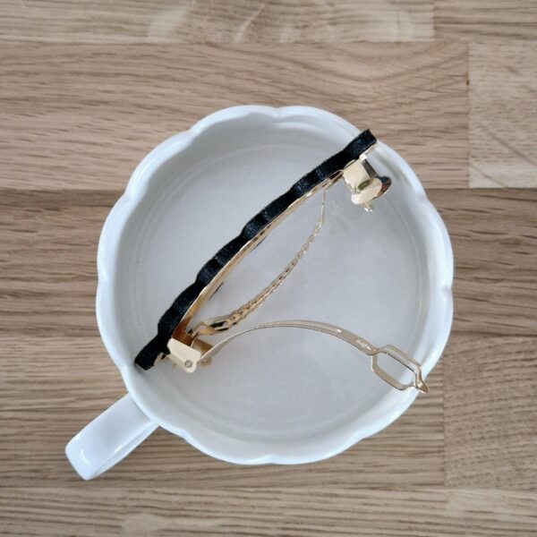 LES PETITES HIRONDELLES - Barrette clip - Vert – Image 2