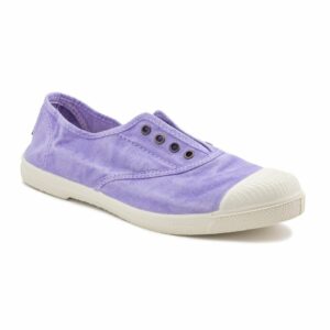 Chaussures toile lilas
