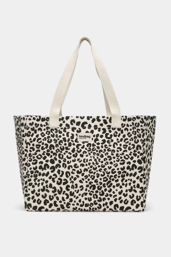 HINDBAG - Sac cabas Claude - Léopard beige – Image 2