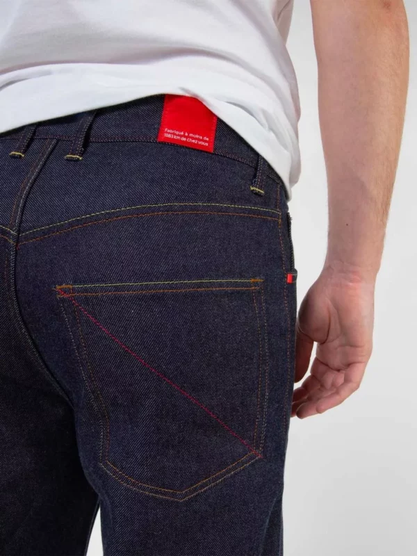 1083 - Jean large 115N - Indigo Brut – Image 3