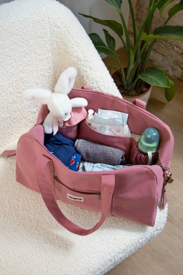 HINDBAG - Sac à Langer Basile - Rose blush – Image 2
