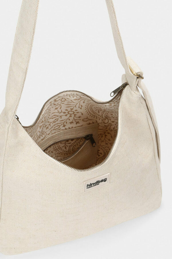 HINDBAG - Sac Hobo Claire - Jute – Image 3