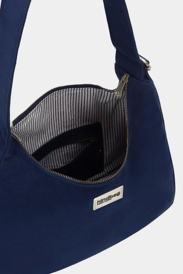 HINDBAG - Sac Hobo Claire - Navy – Image 3