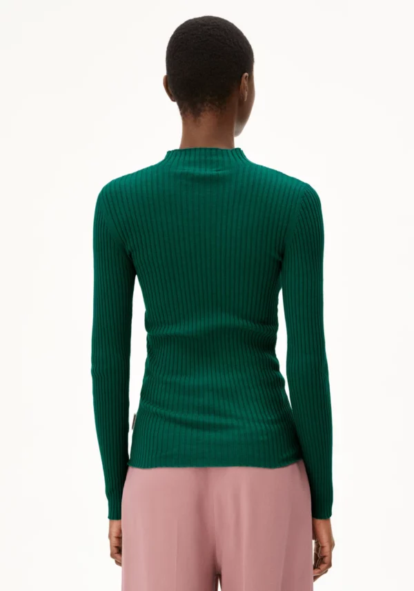 ARMEDANGELS - Pull  Alaania - Emerald Green – Image 2