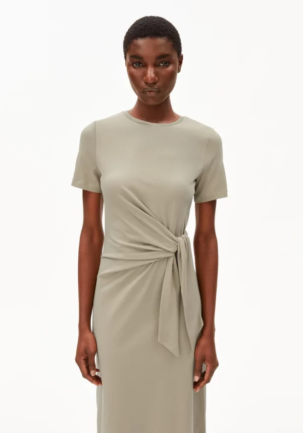 ARMEDANGELS - Robe Jeltaa - Light Sage – Image 4