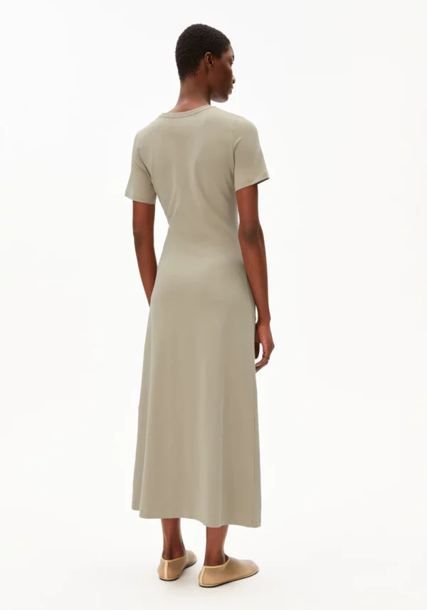 ARMEDANGELS - Robe Jeltaa - Light Sage – Image 3