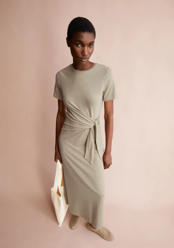 ARMEDANGELS - Robe Jeltaa - Light Sage – Image 2